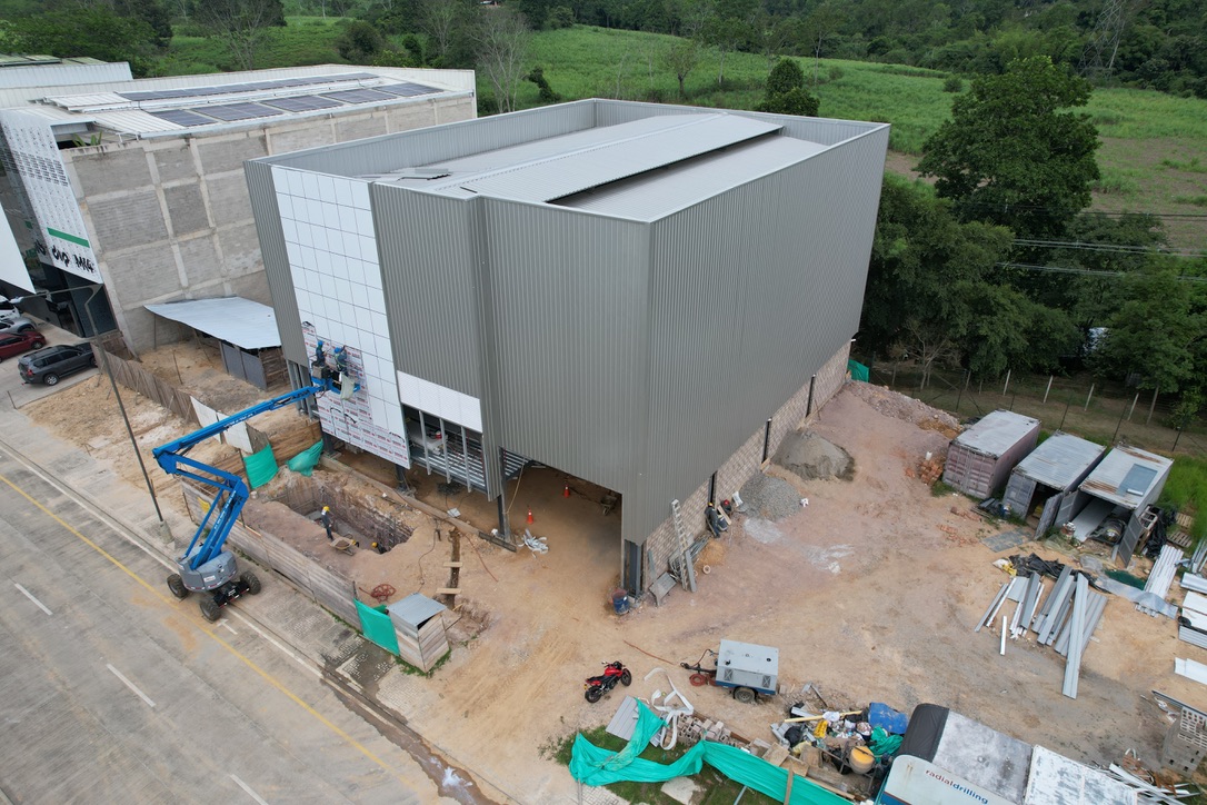 Construcción de estructura metálica